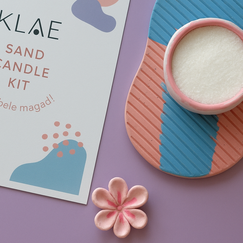 KLAE sand candle Kit - COLOR