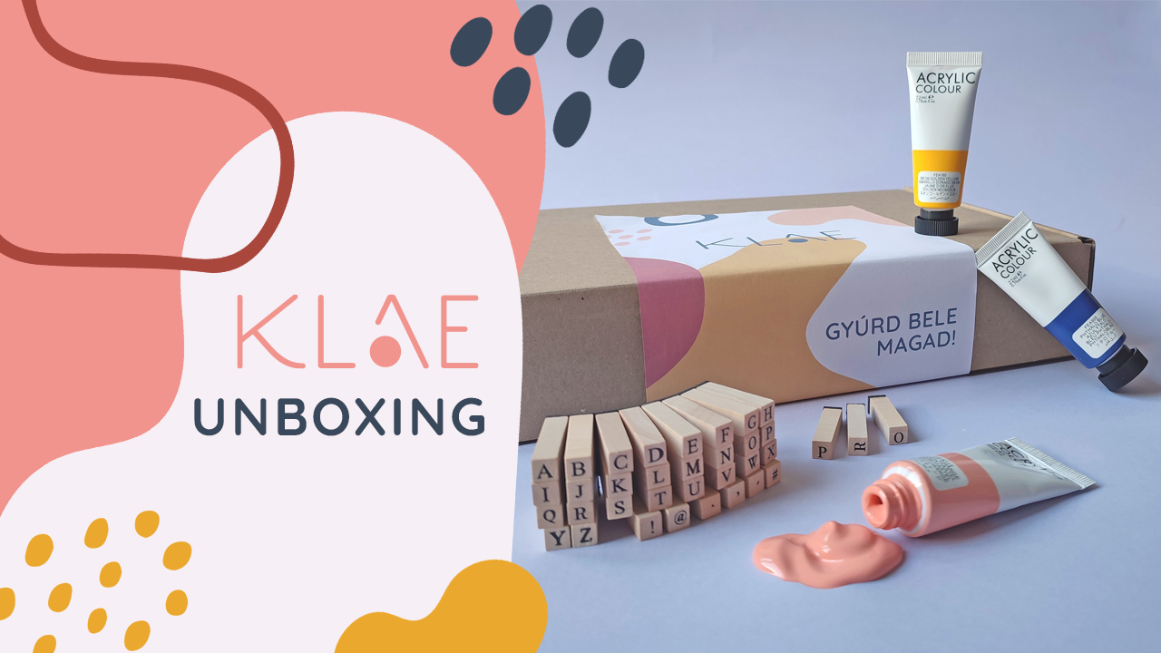 Videó betöltése: Ebben az unboxing videóban megnézheted, hogy mi minden van a KLAE pro kitben: levegőn száradó agyag, akrilfesték, betűnyomda, ecsetek és eszközök a zavartalan otthoni alkotáshoz.